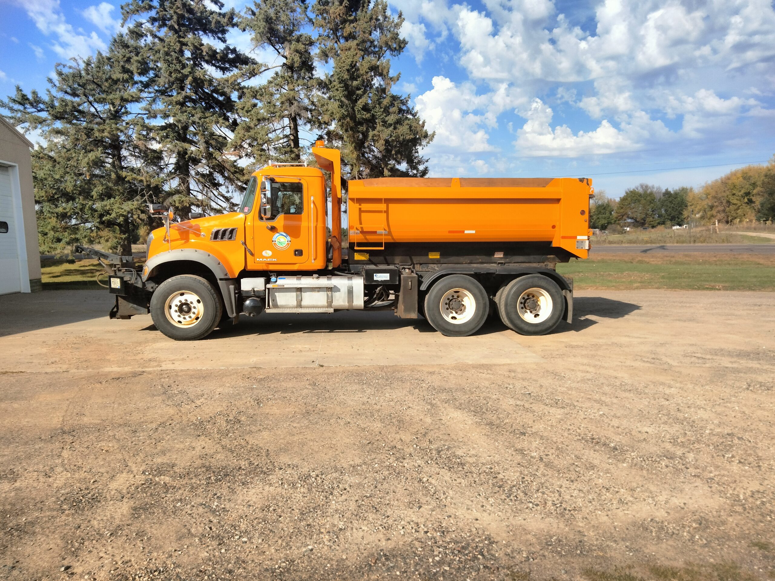 Cambridge Township Dump Truck and Plow